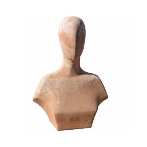 designová busta Top Model terakota