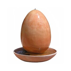 terakotová zahradní fontána vejce Impruneta