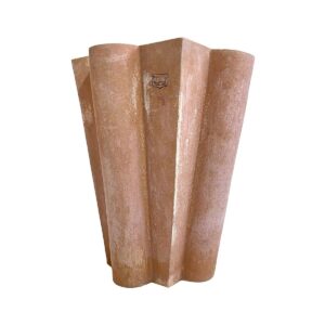 Designový květináč YDRA QUADRO s integrovanou vodní rezervou z terakoty