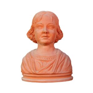 terakotová busta chlapce Fanciullo Della Robbia
