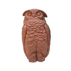 Terakotová socha Výr velký pro zahradu a terasu