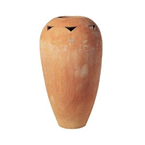 terakotová amfora Helen s perforovaným dekorem Impruneta