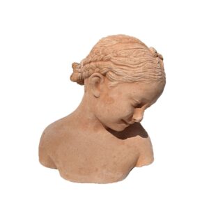 terakotová busta dívky Fanciulla del Pampaloni