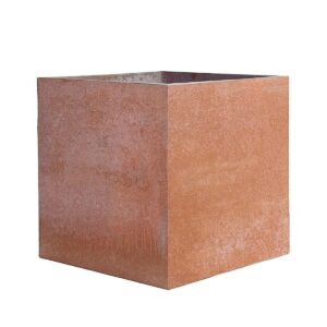 Terakotový květináč Cube