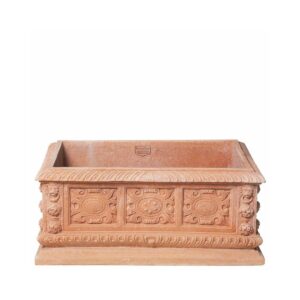 Terakotový květinový box Medicea Carrega