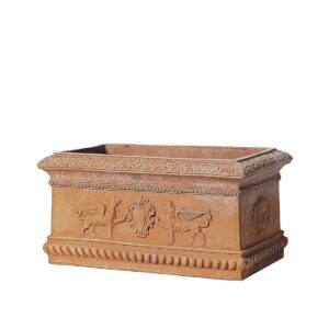 Terakotový květinový box Veneziana Decorata