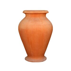 Hladká terakotová amfora Liscia