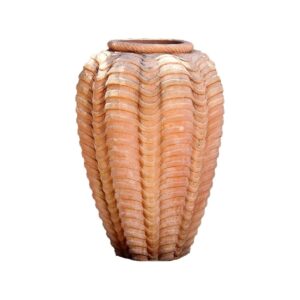 terakotová amfora ondulata impruneta vlnitý dekor