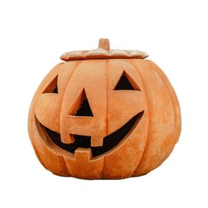 Terakotová dýně Halloween
